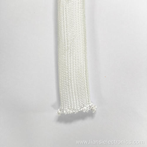 OEM high temperature quartz fiber braided cable sleeve